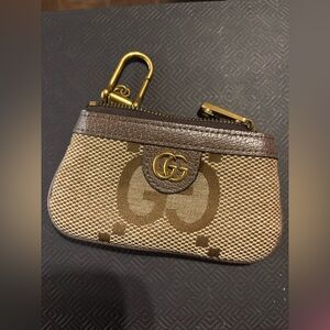 Gucci mini keychain wallet